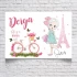 Paris Temalı Doğum Günü Afişi 35X50 cm