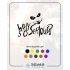 Why So Serious Sticker 17x17 Cm Siyah