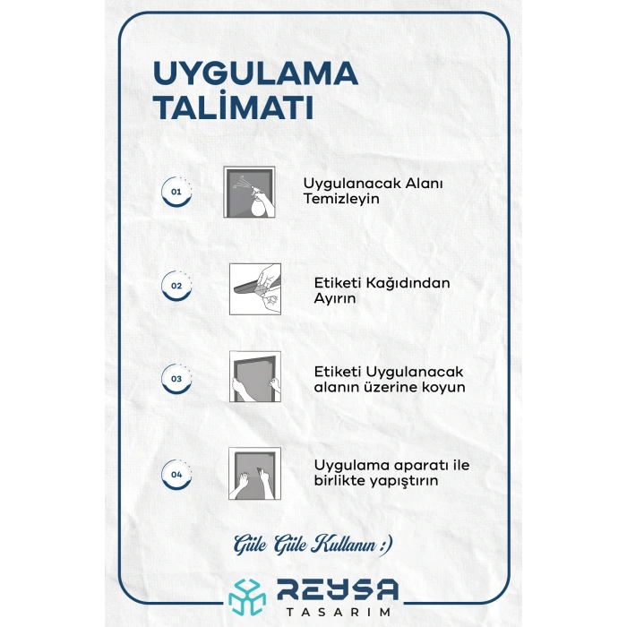 10 Altın İSG Kuralı Sticker 20X28 Cm