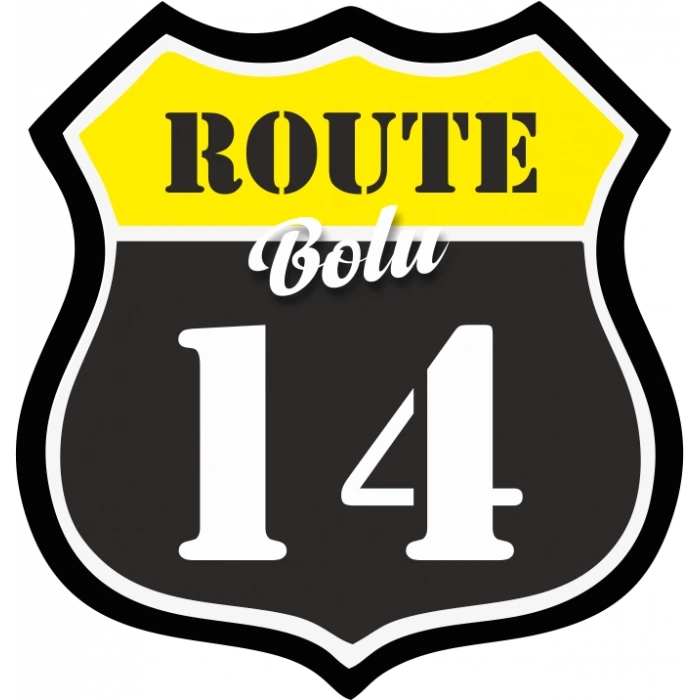 14 Bolu Sticker 10x10 cmRenkli Sticker