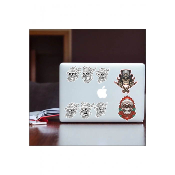 Agresif Hayvanlar Sticker Set-5 13 Parça Telefon, Tablet, Defter, Laptop Sticker