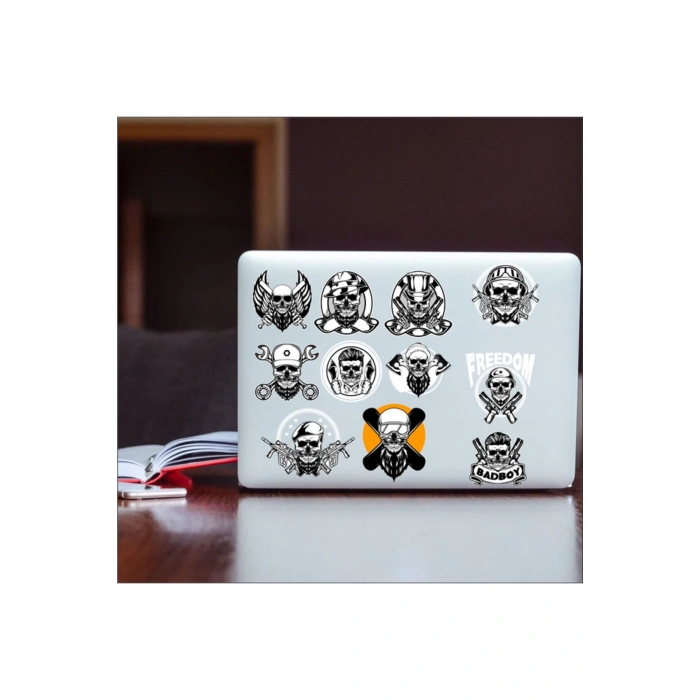 Zombie Sticker Set-2 15 Parça Telefon, Tablet, Defter, Laptop Sticker