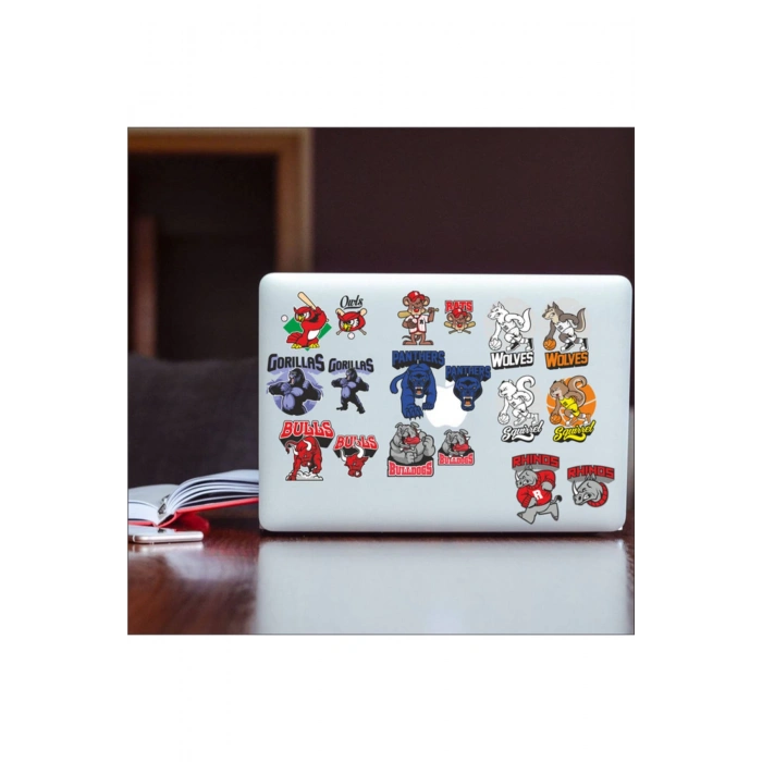 happy halloween Sticker Set-1 16 Parça Telefon, Tablet, Defter, Laptop Sticker