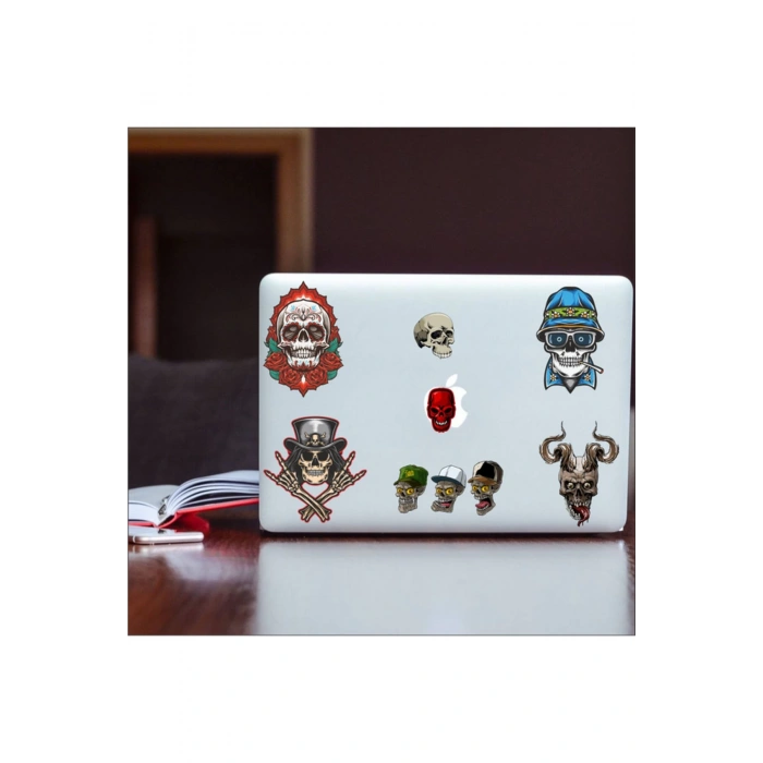Ayı Sticker Set -2 10 Parça Telefon, Tablet, Defter, Laptop Sticker