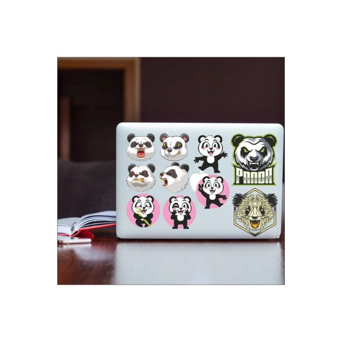 Sevimi Hayvanlar Sticker Set -1 14 Parça Telefon, Tablet, Defter, Laptop Sticker