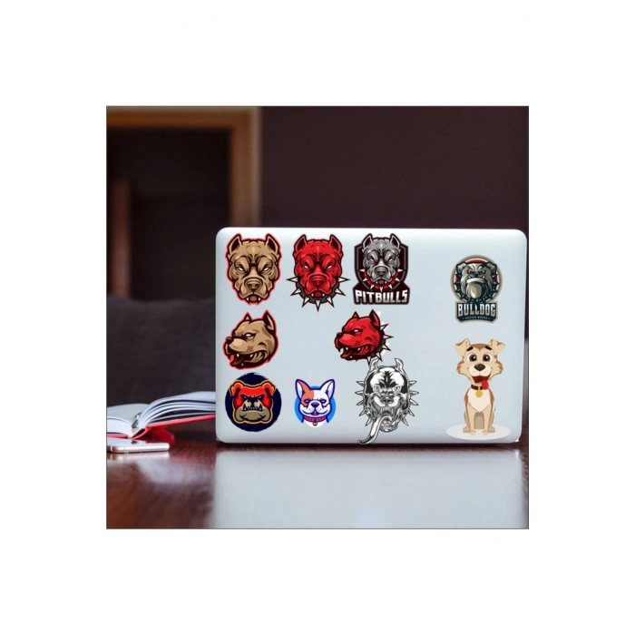 Timsah Sticker Set-1 8 Parça Telefon, Tablet, Defter, Laptop Sticker