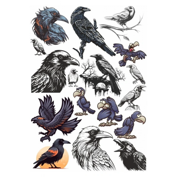 Kargalar Sticker Set 1