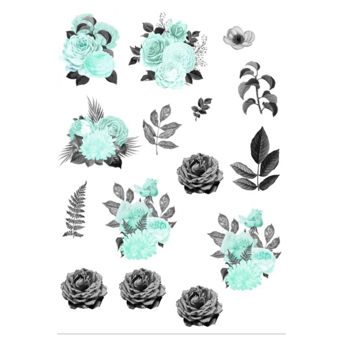 Mavi Güller Sticker Set 2