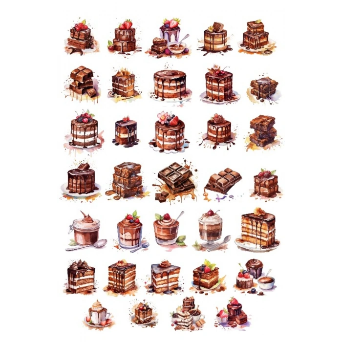 Pastalar Sticker Set