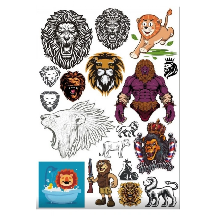 Aslan Sticker Set 4