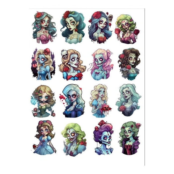 Zombiler Sticker Set