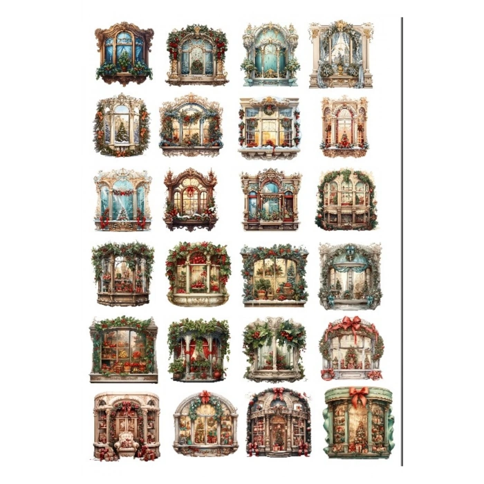 Pencereler Sticker Set