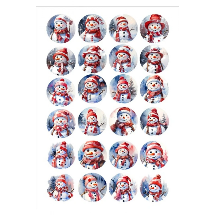 Kardan Adam Sticker Set 2