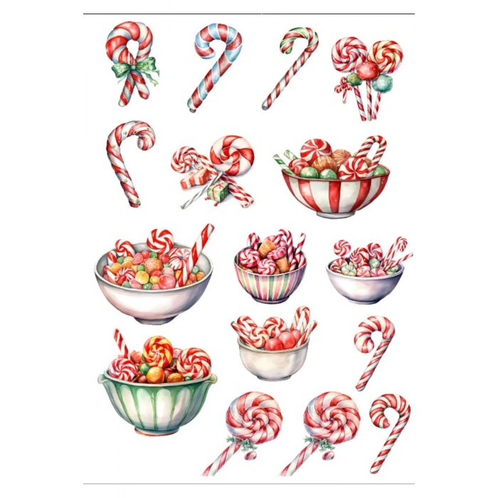 Şekerler Sticker Set -2