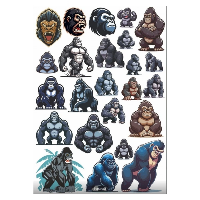 Goril Sticker Set 2