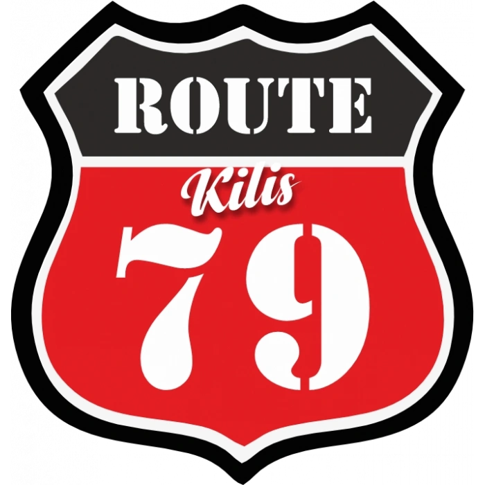 79 Kilis Sticker 10x10 cmRenkli Sticker