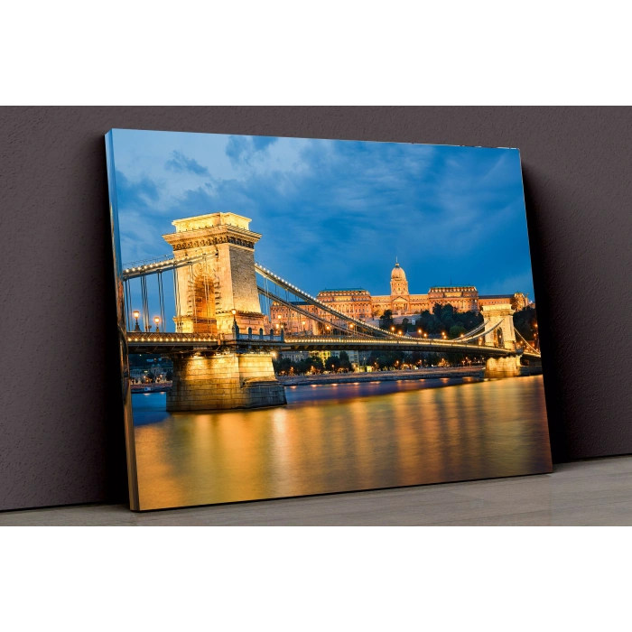 Akşam Ve Şehir Kanvas