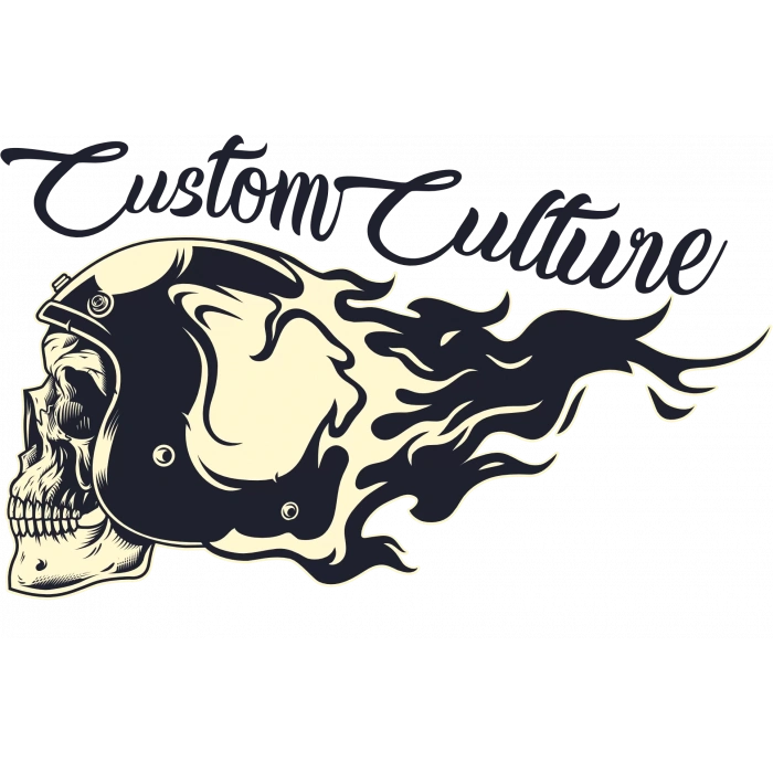 Alevli Kuruakafa Sticker 10x10 cmRenkli Sticker