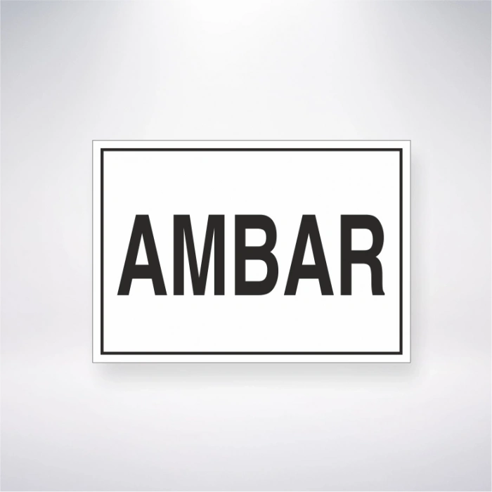 Ambar Sticker 20X28 Cm