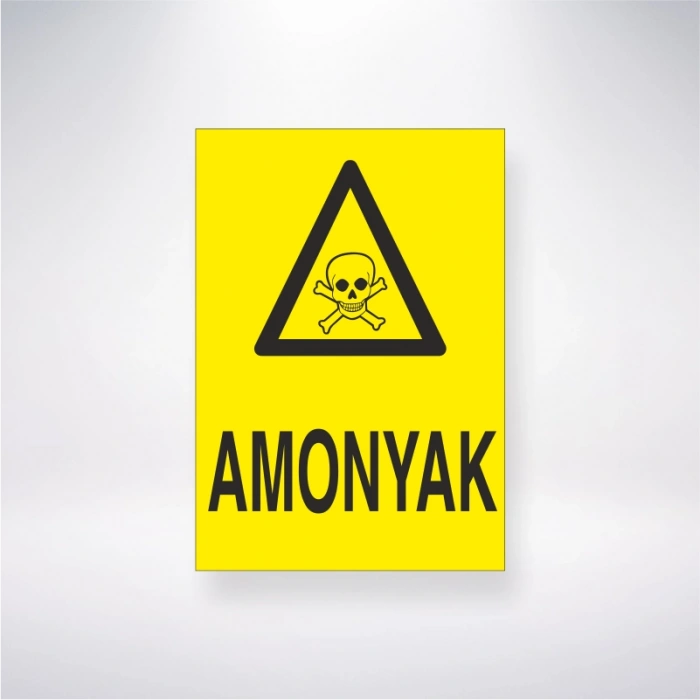 Amonyak Sticker 20X28 Cm
