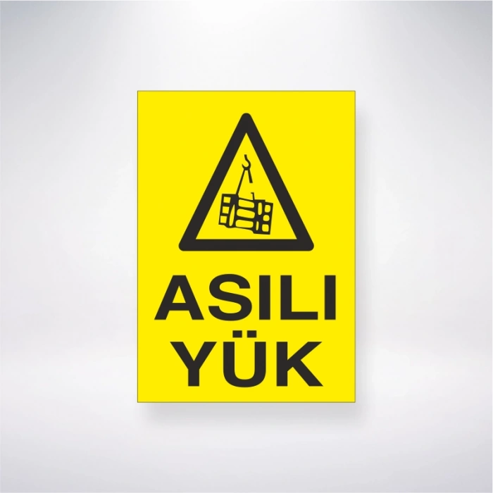 Asılı Yük Sticker 20X28 Cm