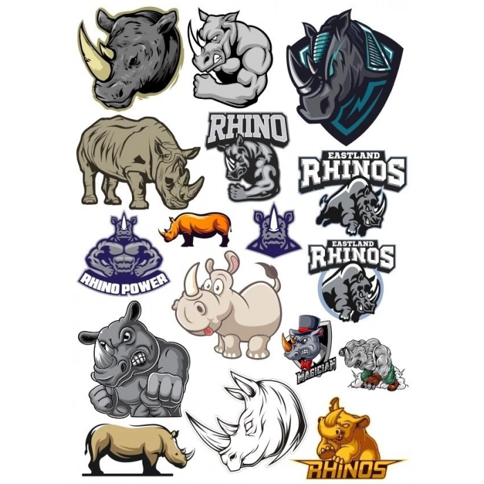 Asker Sticker Set-2 13 Parça Telefon, Tablet, Defter, Laptop Sticker