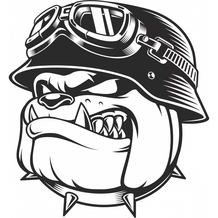 Köpek Sticker 10x10 cmRenkli Sticker