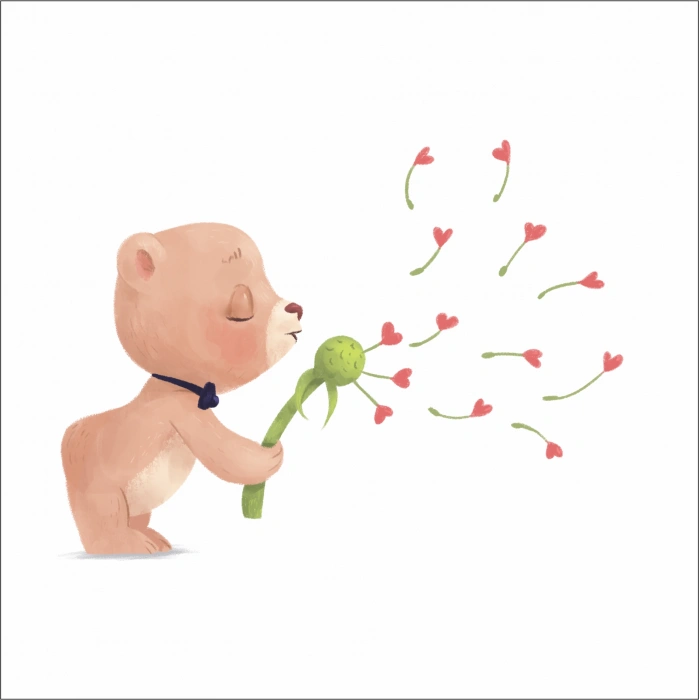 Ayıcık Çocuk Odası Sticker