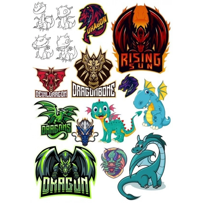 Baykuş OWL Sticker Set-10 15 Parça Telefon, Tablet, Defter, Laptop Sticker