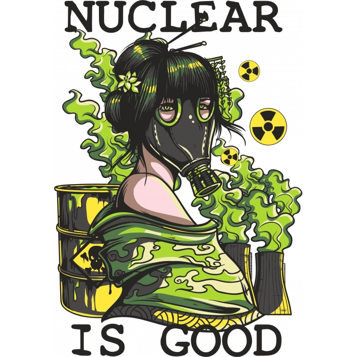 Zehir ve Gaz Maskesi Sticker 10x10 cmRenkli Sticker