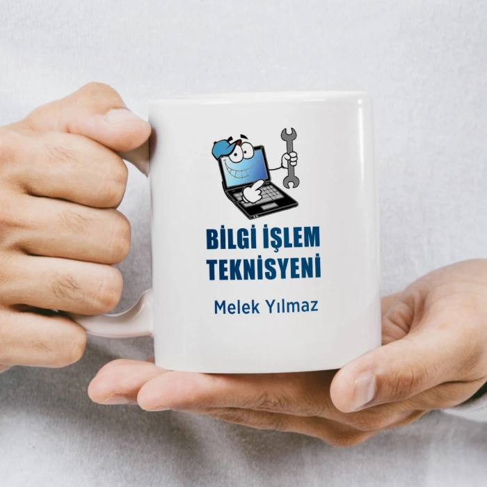 Bilgi İşlem Teknisyeni İsme Özel Kupa