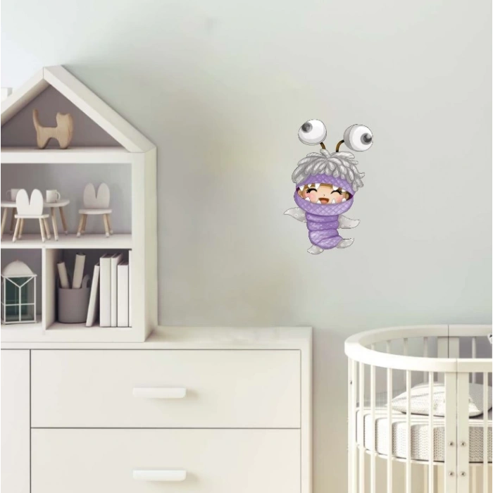 Boonun Eğlenceli Canavar Hali Duvar Dekoru