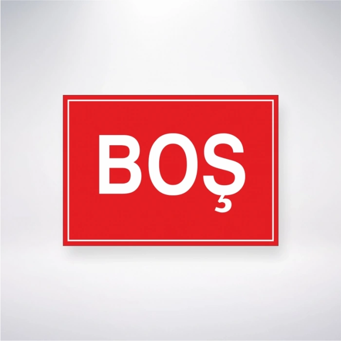 Boş Sticker 20X28 Cm