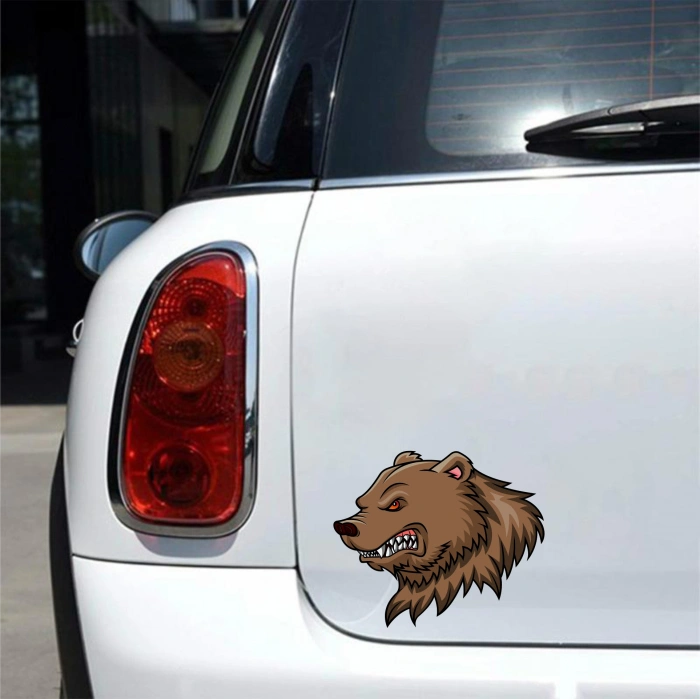 Bozayı Sticker 10x10 cmRenkli Sticker