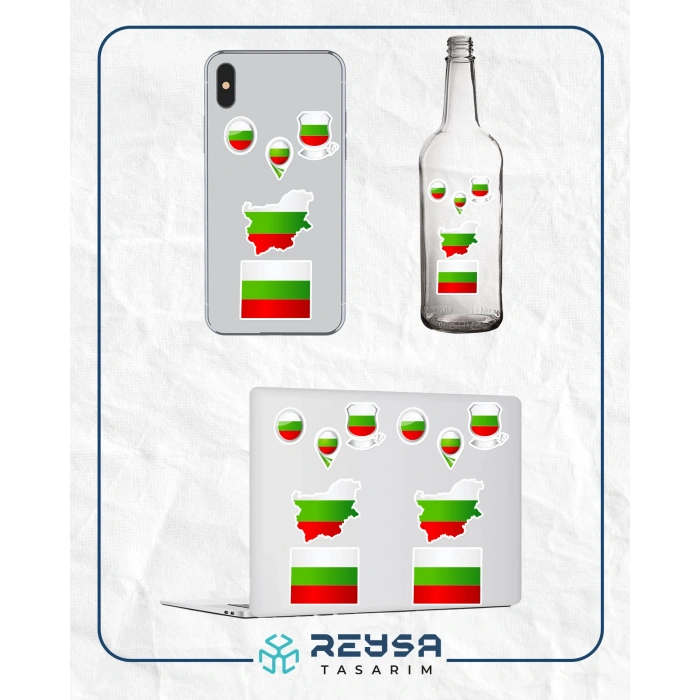 Bulgaristan Sticker Set