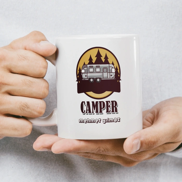 Camper İsme Özel Kupa