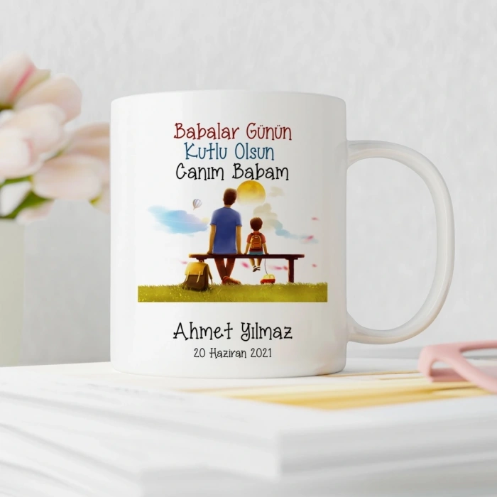 Canım Babam Babalar Günün Kutlu Olsun Kupa