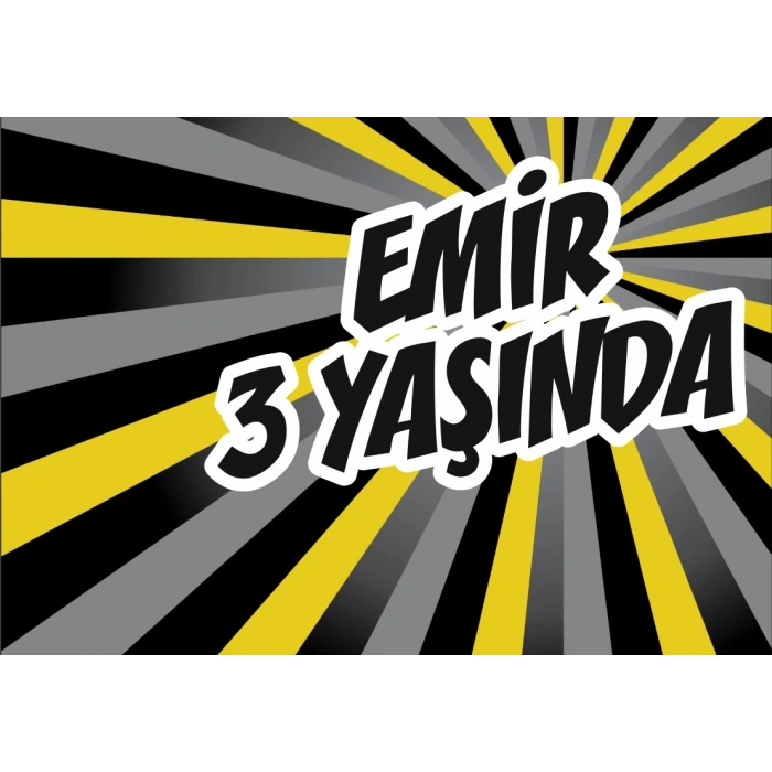 Batman Arka plan Doğum Günü Afişi 35X50 cm