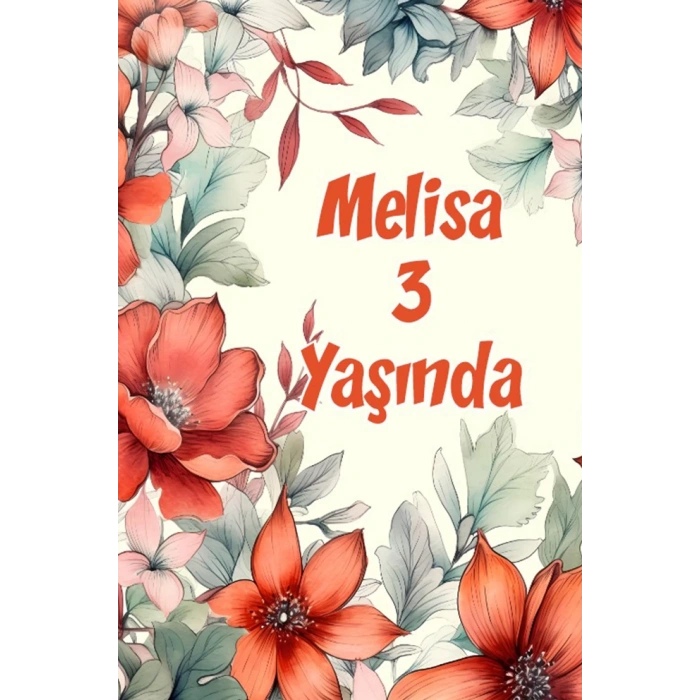 Çiçekler Temalı Doğum Günü Afişi -20 100X150 cm