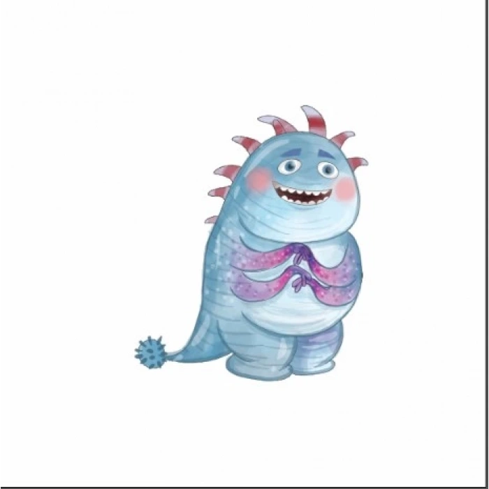 Çılgın Canavar Art Çocuk Odası Stickerı