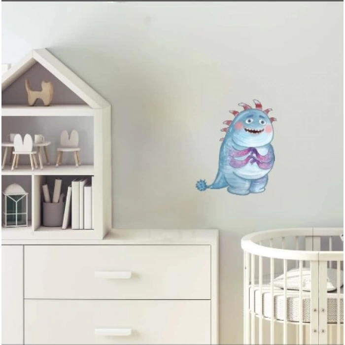 Çılgın Canavar Art Çocuk Odası Stickerı