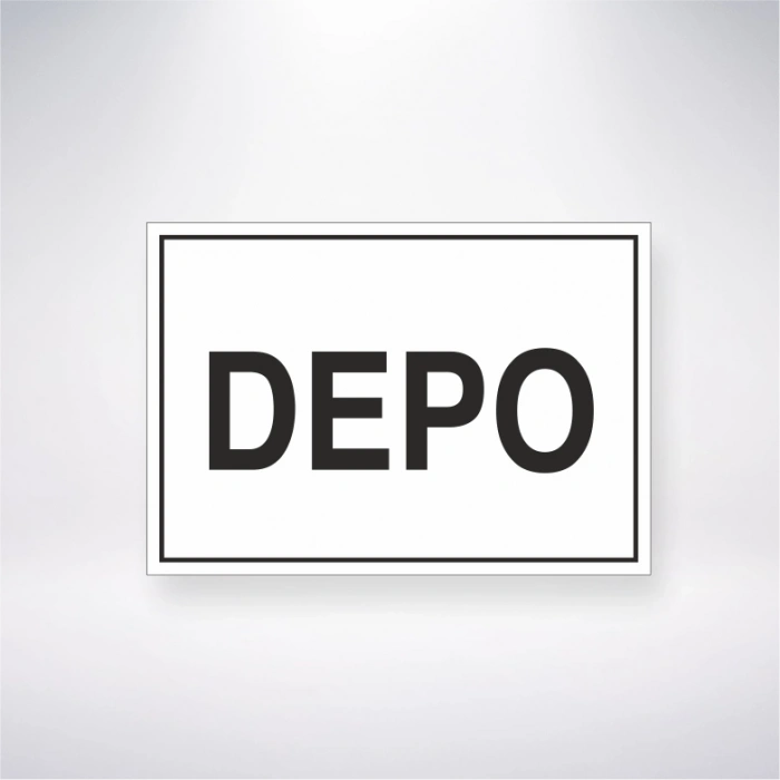 Depo Sticker 20X28 Cm