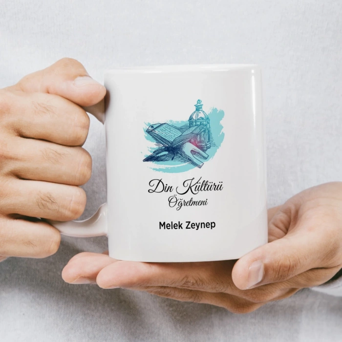 Din Kültürü Öğretmeni İsme Özel Kupa