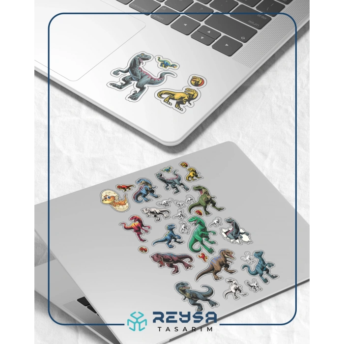Dinozor Trex Sticker Set 1