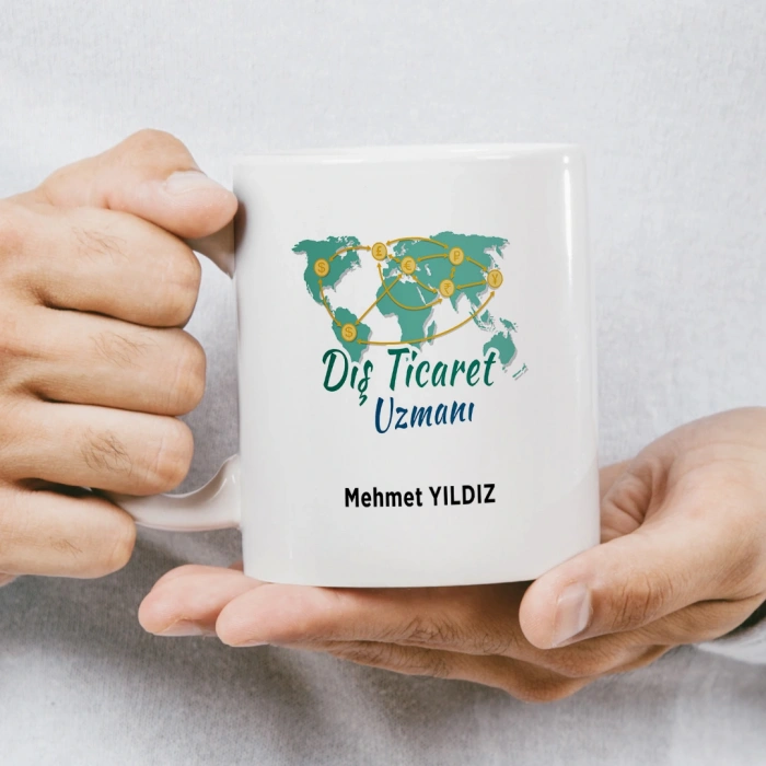 Dış Ticaret Uzmanı İsme Özel Kupa