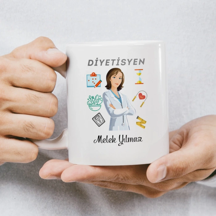 Diyetisyen İsme Özel Kupa