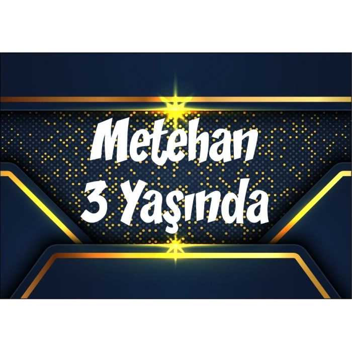 Doğum Günü Afişi -5 35X50 cm