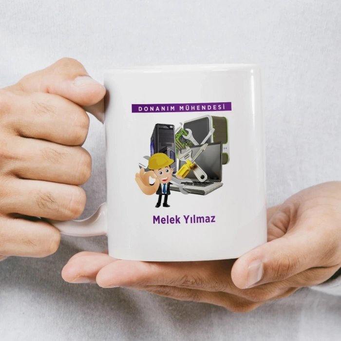 Donanım Mühendisi İsme Özel Kupa