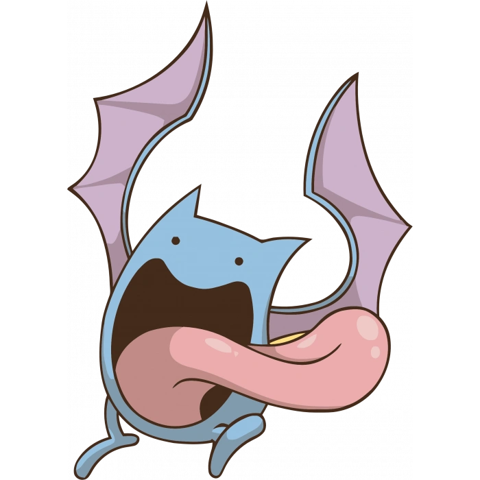 Yarasa Sticker 10x10 cmRenkli Sticker