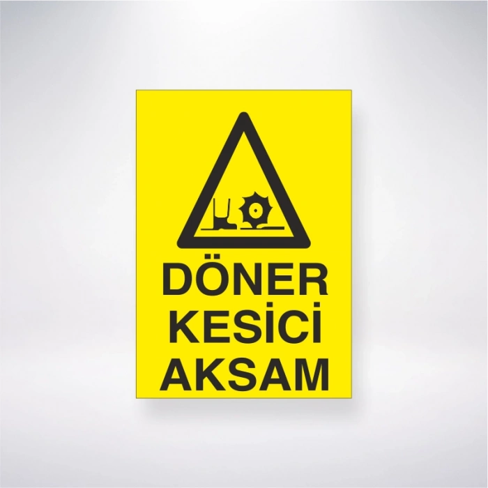 Döner Kesici Aksam Sticker 20X28 Cm